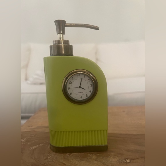 Bath Vintage Lotion Dispenser With Built In Clock Poshmark